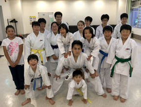 中央教室練習風景【松濤館流七尾道場/札幌、北広島、江別、岩見沢で小学生児童から始める習い事】